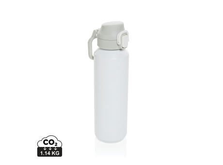 Via RCS Re-Steel Sportflasche mit Verschluss, 600ml