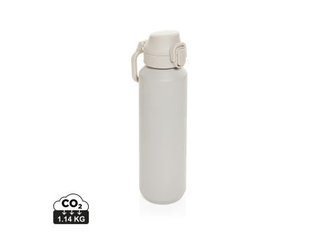 Via RCS Re-Steel Sportflasche mit Verschluss, 600ml
