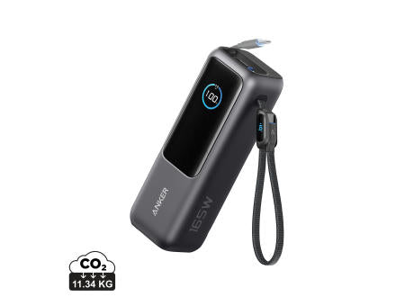 Anker Powerbank 25.000mAh-165W, mit integr. einziehb. Kabel