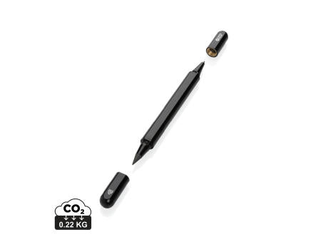 Swiss Peak Storm Dual-Tip-Pen aus RCS recyceltem Aluminum