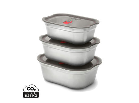 Black+Blum 3-tlg. Mealprep Box Set - klein, medium, groß