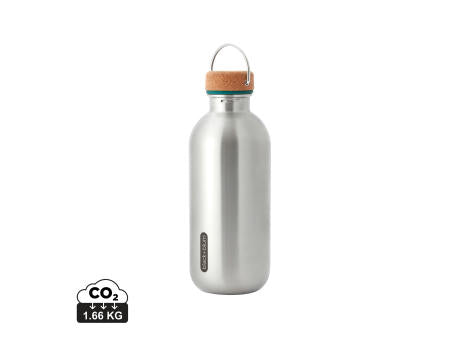 Black+Blum Stahl-Wasserflasche 600ml
