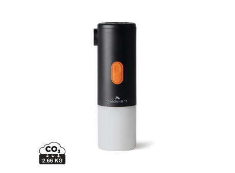 Nordic Drift Titan 2-in-1-Luftpumpe und Campinglampe