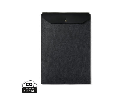 VINGA Albon 17" Laptop-Seeve aus GRS recyceltem Filz