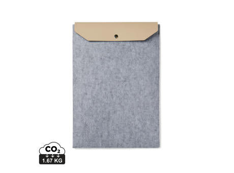 VINGA Albon 17" Laptop-Seeve aus GRS recyceltem Filz