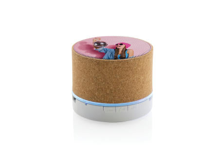 Kabelloser 3W-Lautsprecher aus Kork