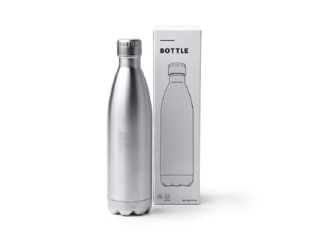WASSERFLASCHE BELUGA S/EINHEITSGRÖSSE SILVER