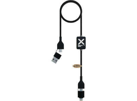 SCX.design C32 60W Ladekabel mit Schalter und Leuchtlogo