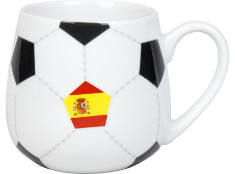 KÖNITZ Porzellan Tasse KC143 Fußball Spanien