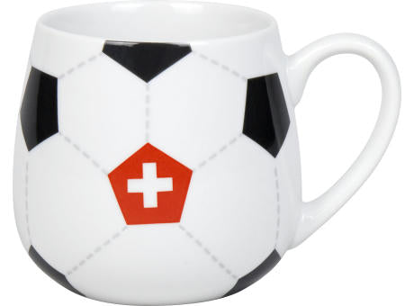 KÖNITZ Porzellan Tasse KC143 Fußball Schweiz