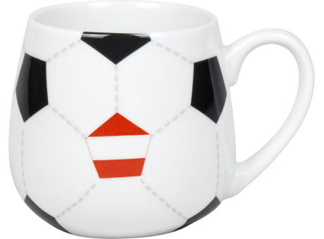 KÖNITZ Porzellan Tasse KC143 Fußball Österreich