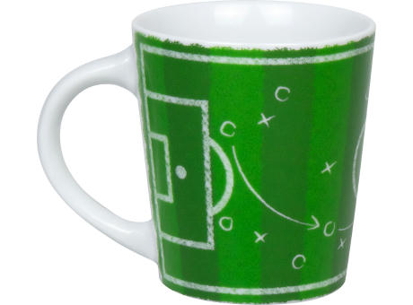 KÖNITZ Porzellan Tasse KC134 Fußball - Taktik