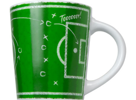 KÖNITZ Porzellan Tasse KC134 Fußball - Taktik