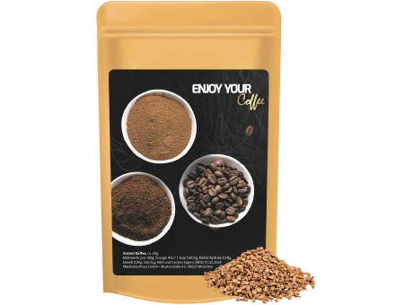 Instant Kaffee, ca. 20g, Standbeutel Mini