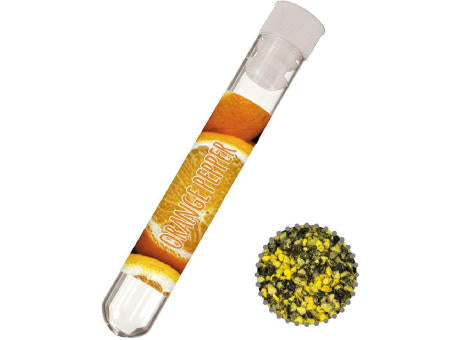 Gewürzmischung Orangen-Pfeffer, ca. 6g, Reagenzglas