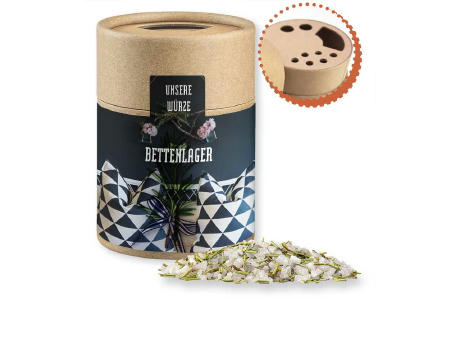 Gewürzmischung Rosmarin-Salz, ca. 90g, Kraftpapierstreuer Midi