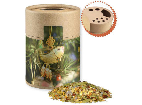 Weihnachts Gewürzmischung Fisch, ca. 60g, Kraftpapierstreuer Midi