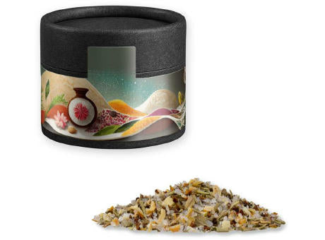 Gewürzmischung Alleskönner, ca. 40g, Kraftpapierdose Mini schwarz
