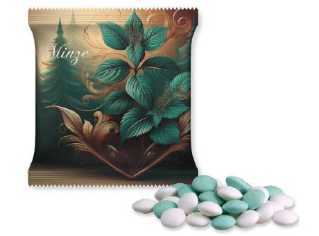 Mint Schokolinsen, ca. 7g, Mini-Tüte