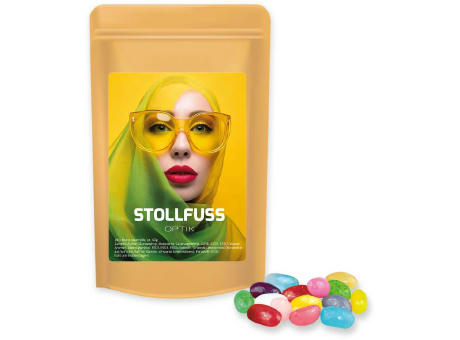 Jelly Beans sauer-Mix, ca. 100g, Standbeutel Midi
