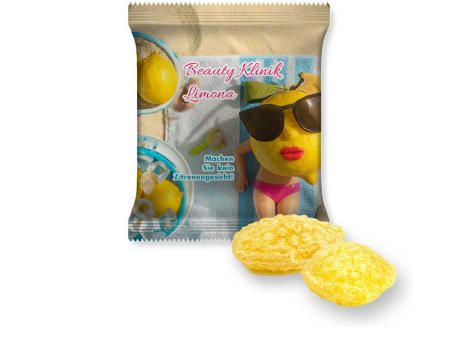 Zitronenbonbons mit Vitamin D, ca. 17g, Midi-Tüte
