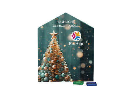 Täfelchen Adventskalender Haus