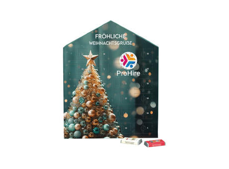 Täfelchen Adventskalender Haus