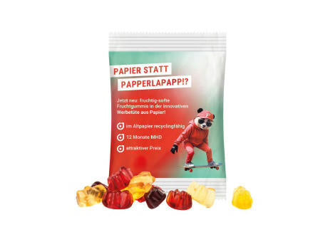 Minitüte 15 g Trolli 30 % Fruchtsaft Bärchen