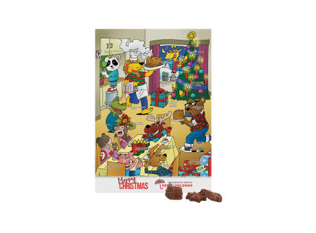 Classic Wand Adventskalender Graspapier