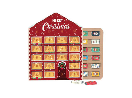 Täfelchen Adventskalender Haus ECO