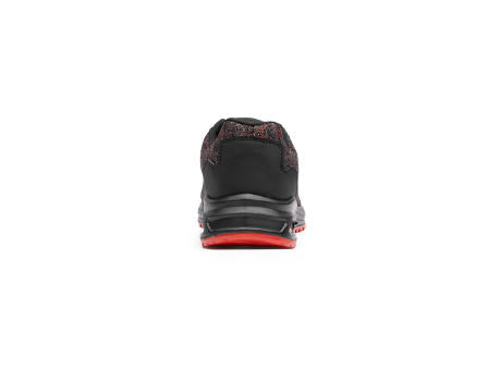 WORKWEAR SHOES RUBY S/35 BLACK/MELANGE RED/JOB RED
