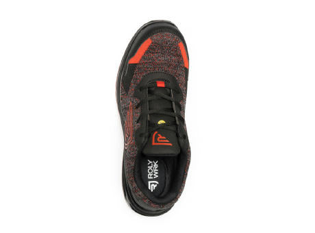 WORKWEAR SHOES RUBY S/35 BLACK/MELANGE RED/JOB RED