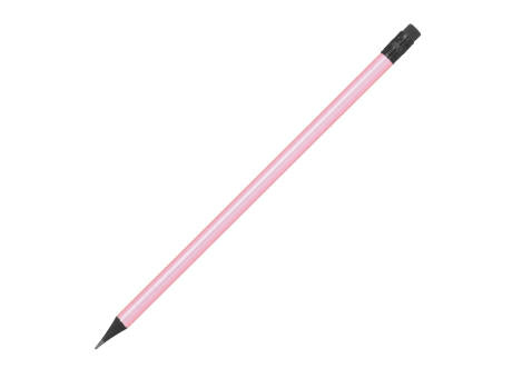 Bleistift mit Radiergummi in Metallic-Farben JAMES