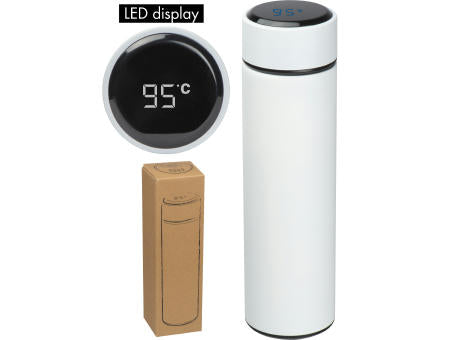 Vakuum Edelstahlflasche mit LED Temperaturanzeige WINSTON
