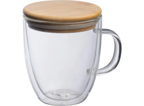 Doppelwandige Glastasse CECIL