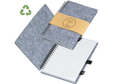 A5 RPET Filz Notizbuch BRENDA