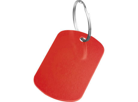 Schlüsselanhänger Metallplättchen LIESELOTTE