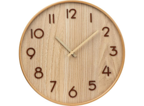 Wanduhr aus Holz CATHERINE