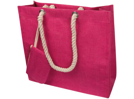Jutetasche mit Kordelgriffen MILDRED