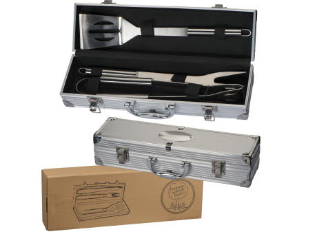 Grillkoffer aus Metall GAVIN