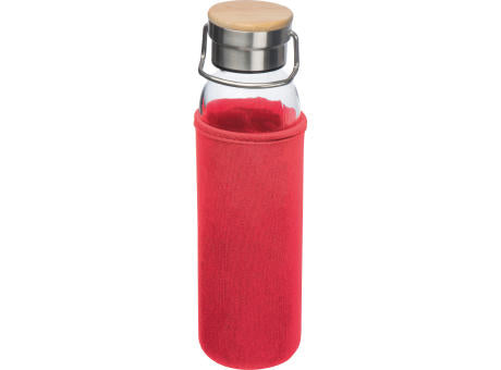 Glasflasche mit Neoprenüberzug, 600ml RAMONA