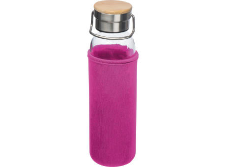 Glasflasche mit Neoprenüberzug, 600ml RAMONA