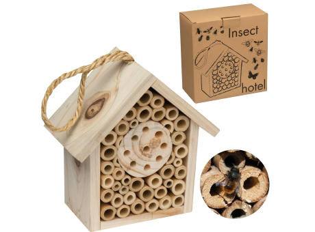 Insektenhotel aus Holz LUDOVICA