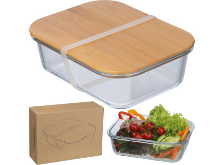 Brotzeitbox aus Borosilikatglas KYLE