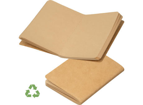 B7 Notizbuch aus recyceltem Papier TEODORO
