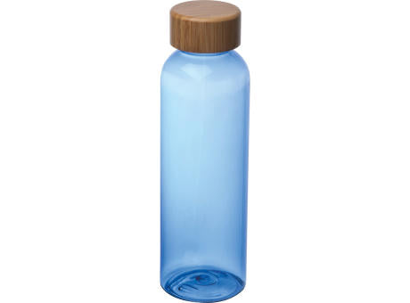 Trinkflasche aus PET mit Bambusdeckel, 500ml  SAMBOR