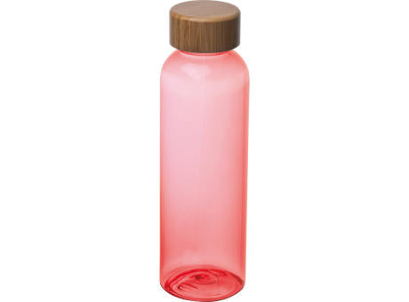 Trinkflasche aus PET mit Bambusdeckel, 500ml  SAMBOR