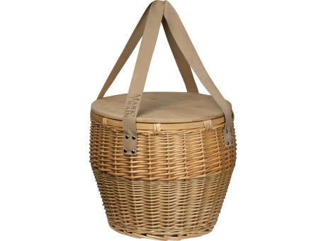 Mark Twain Picknickkorb aus Rattan SONIA
