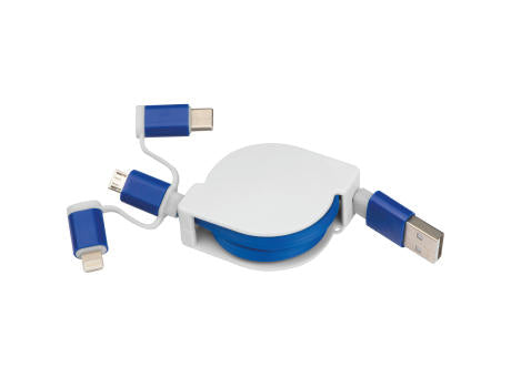 Ausziehbares Ladekabel 3in1 NICO