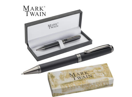 Mark Twain Kugelschreiber aus Metall MARCOS